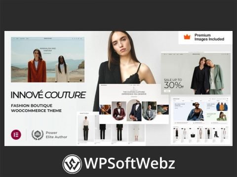 Innové Couture - Clothing Ecommerce WordPress Theme
