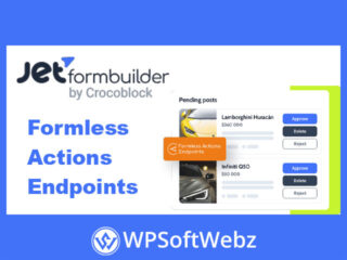 JetFormBuilder Formless Actions Endpoints Addon