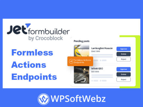 JetFormBuilder Formless Actions Endpoints Addon