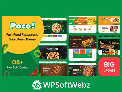 Poco - Fast Food Restaurant WordPress Theme