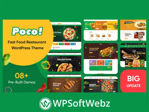 Poco - Fast Food Restaurant WordPress Theme