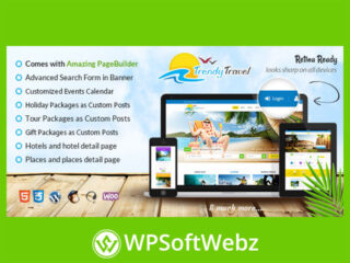 Trendy Travel WordPress Theme