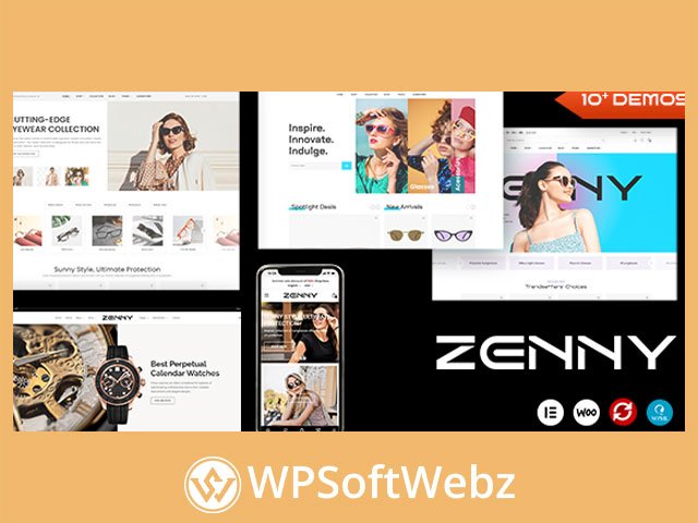 Zenny - Jewelry, Watches & Glasses Elementor WooCommerce WordPress Theme