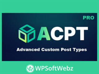 ACPT – Advanced Custom Post Types Plugin