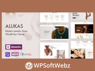 Alukas – Modern Jewelry Store WordPress Theme
