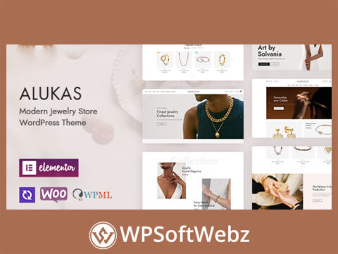 Alukas – Modern Jewelry Store WordPress Theme