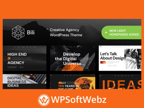 Bili - Creative Agency WordPress Theme