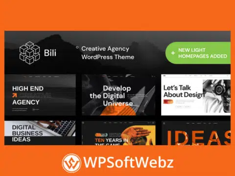 Bili - Creative Agency WordPress Theme