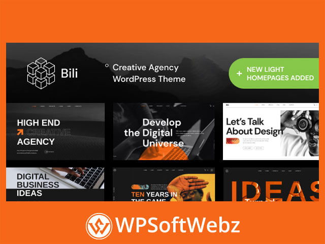 Bili - Creative Agency WordPress Theme