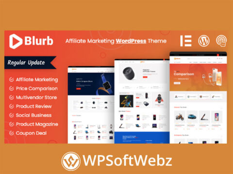 Blurb – Affiliate Marketing WordPress Theme