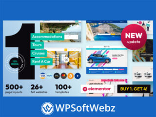 Book Your Travel – Online Booking WordPress Theme