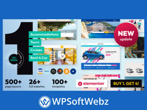 Book Your Travel – Online Booking WordPress Theme