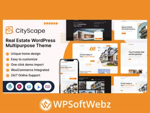 CityScape – Real Estate WordPress Theme