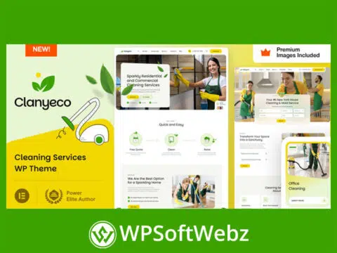 ClanyEco – Cleaning Services WordPress Theme
