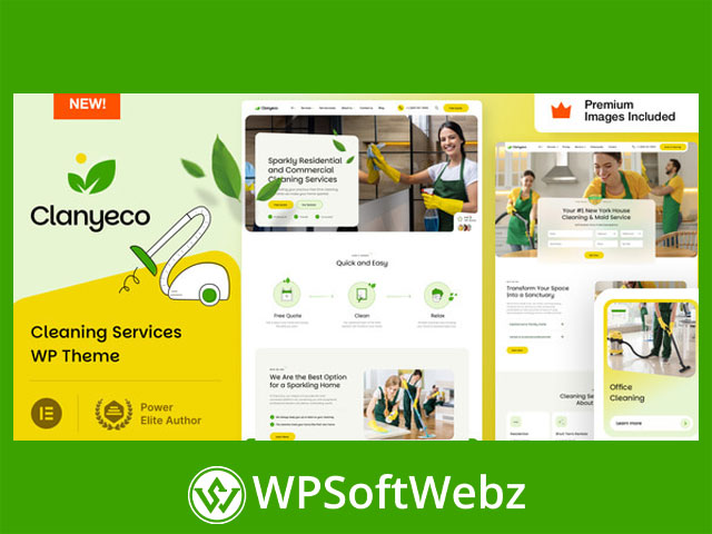 ClanyEco – Cleaning Services WordPress Theme