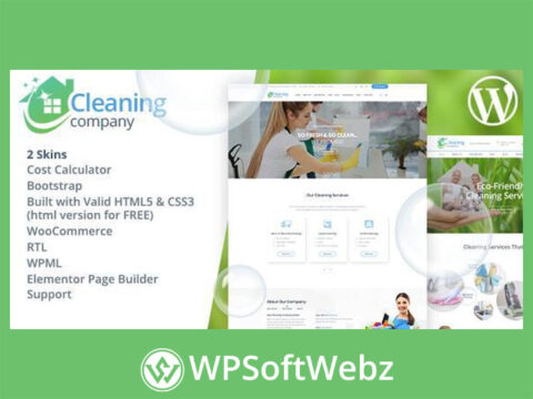 Cleaning Services WordPress Theme