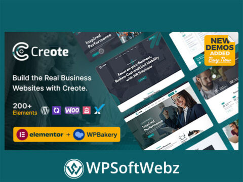 Creote - Corporate & Consulting Business WordPress Theme