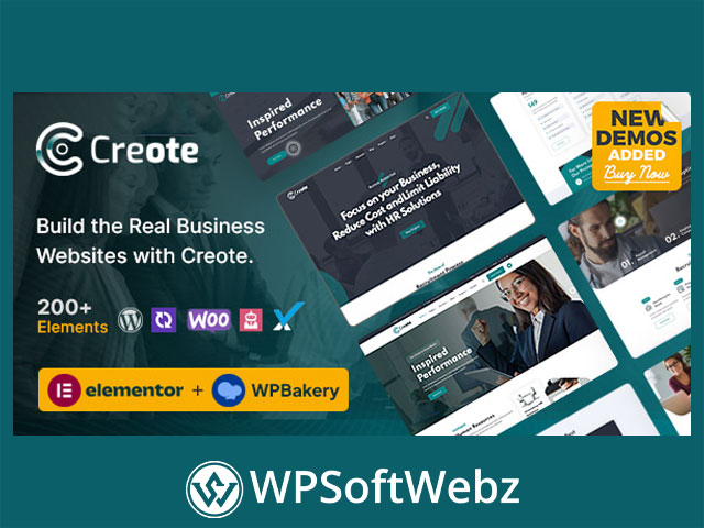 Creote - Corporate & Consulting Business WordPress Theme