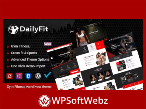 DailyFit – Fitness and Gym WordPress Theme