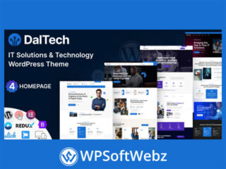 Daltech – IT Solutions & Technology WordPress Theme