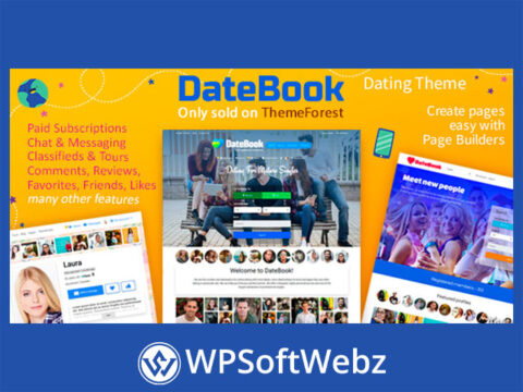 DateBook - Dating WordPress Theme