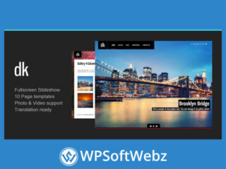 DK – Photography WordPress Theme