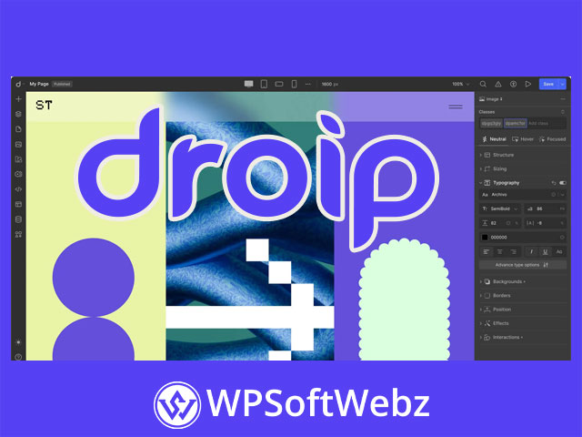 Droip – No-Code WordPress Website Builder