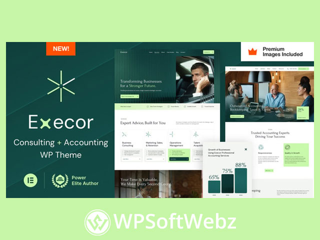 Execor – Accounting and Management Consulting WordPress Theme