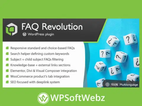 FAQ Revolution WordPress Plugin
