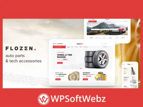 Flozen - WooCommerce AJAX WordPress RTL Theme