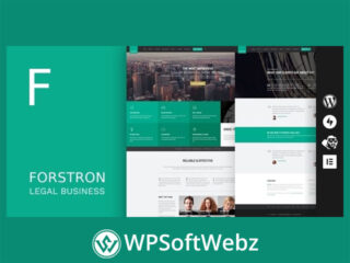 Forstron - Legal Business WordPress Theme