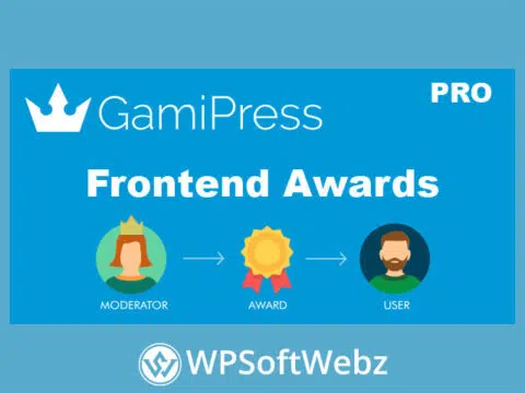 GamiPress Frontend Awards Addon