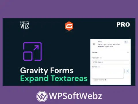 Gravity Forms Expand Textareas Plugin - By Gravity Wiz