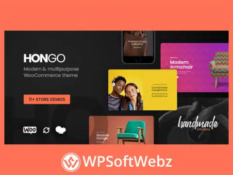 Hongo – Modern & Multipurpose WooCommerce WordPress Theme