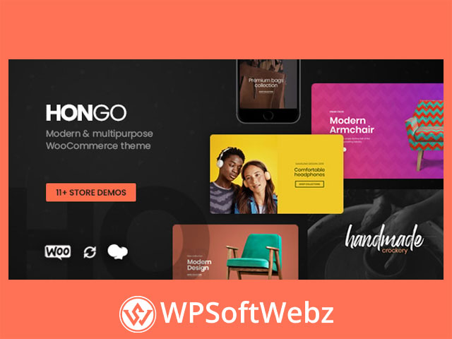 Hongo – Modern & Multipurpose WooCommerce WordPress Theme