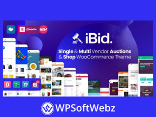 iBid - Multi Vendor Auctions WooCommerce Theme