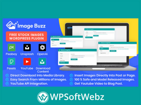 Image Buzz - Pexels, Pixabay, Unsplash & OpenAI for WordPress
