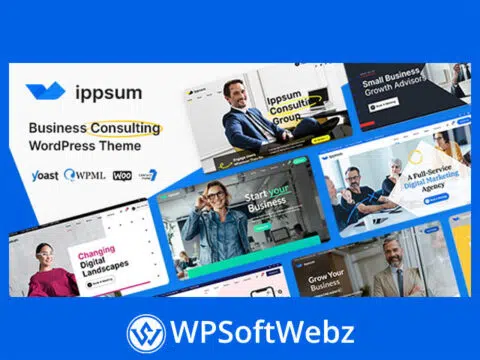 Ippsum – Business Consulting WordPress Theme