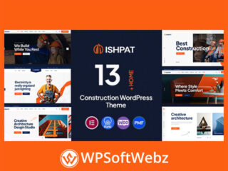 Ishpat – Construction WordPress Theme