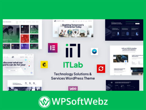 ITLab – Technology Solutions & Services WordPress Theme