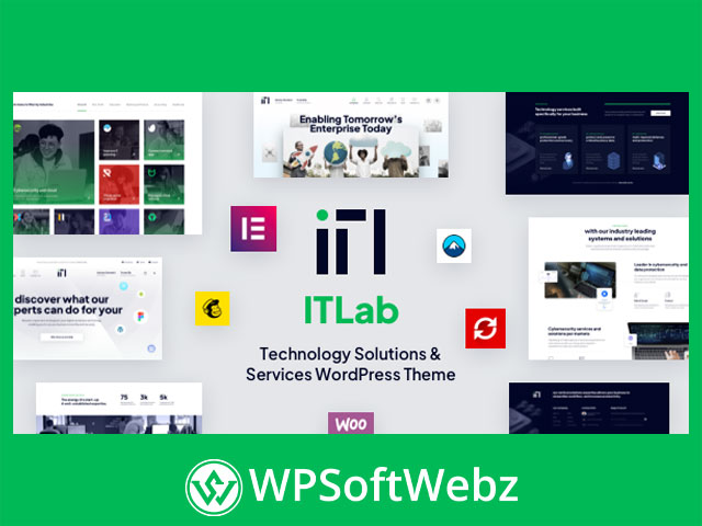 ITLab – Technology Solutions & Services WordPress Theme