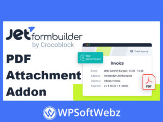 JetFormBuilder PDF Attachment Addon