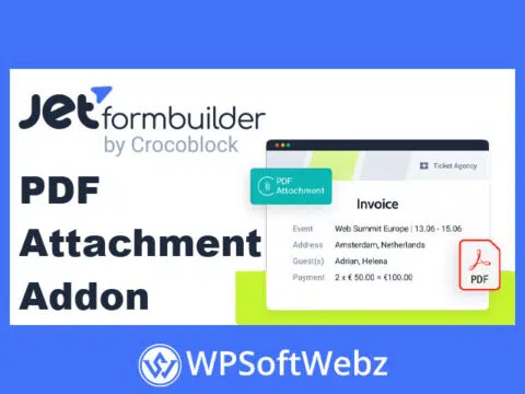 JetFormBuilder PDF Attachment Addon