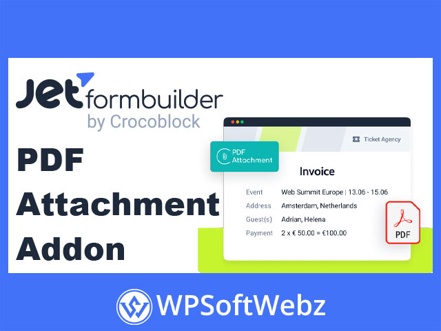 JetFormBuilder PDF Attachment Addon