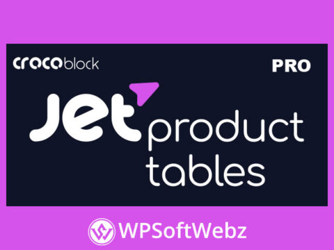 JetProductTables – Custom Product Tables Plugin for WordPress & WooCommerce