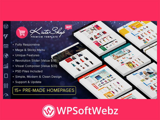 KuteShop – Fashion, Electronics & Marketplace Elementor WooCommerce Theme (RTL Supported)