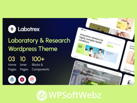 Labotrex – Laboratory & Science Research WordPress Theme