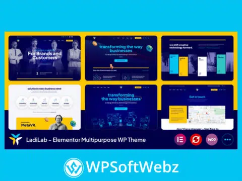 LadiLab - Elementor Multipurpose WordPress Theme
