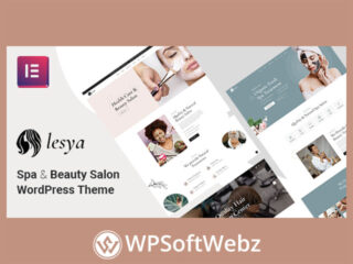 Lesya – Beauty Salon & Spa WordPress Theme