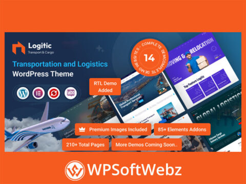 Logitic – Transportation & Logistics WordPress Theme